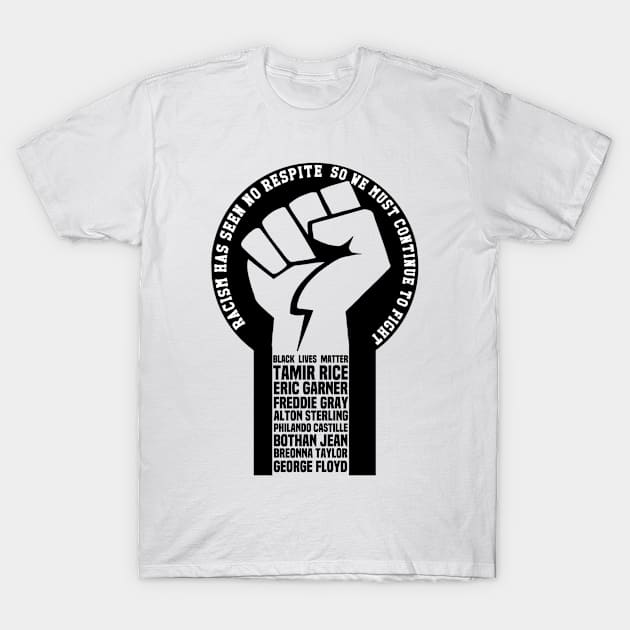 Racism Has Gone Underground T-Shirt by Afroditees